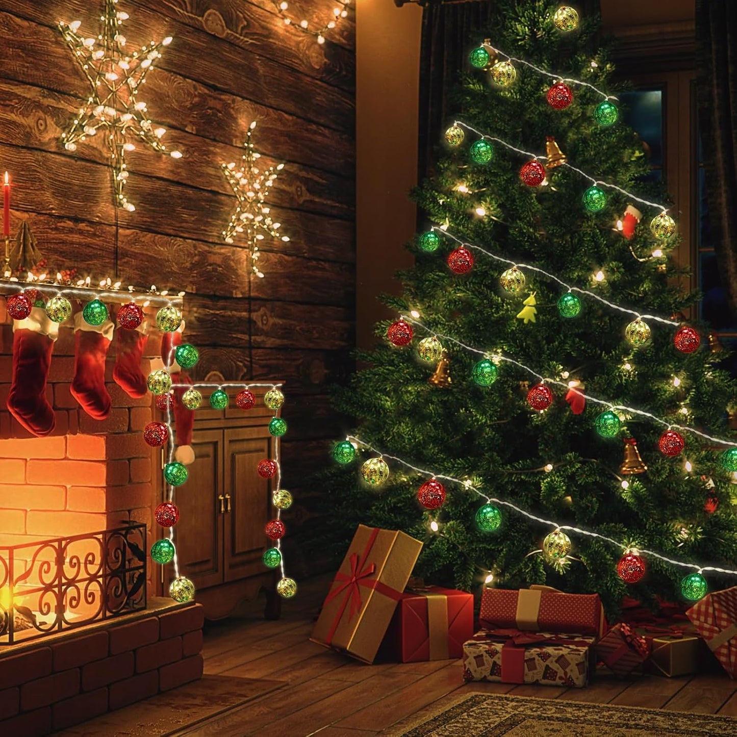 3M 20 Led Battery Christmas Decorations Lights