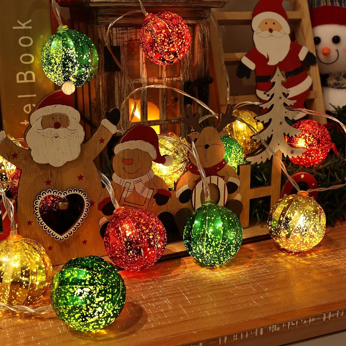 3M 20 Led Battery Christmas Decorations Lights