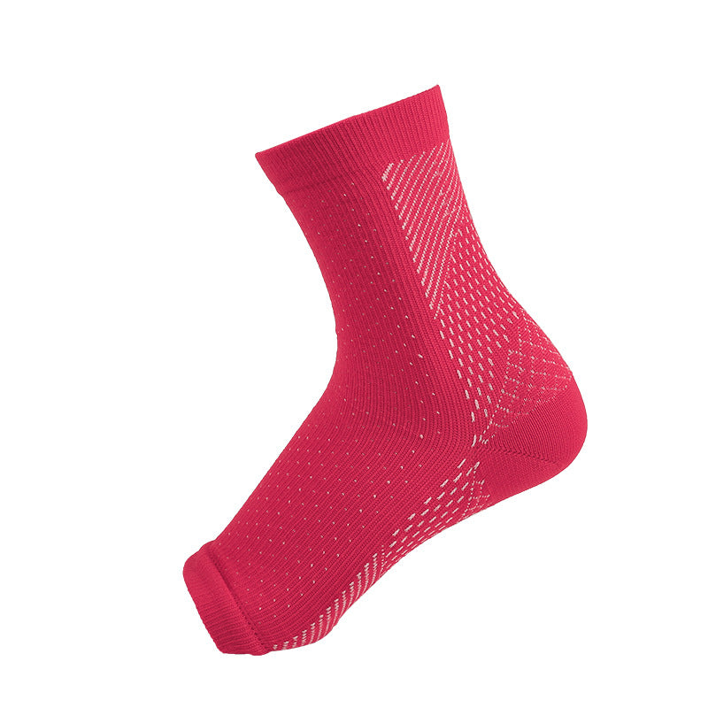 5 Pair Sports Protective Compression Fitness Open-toe Socks