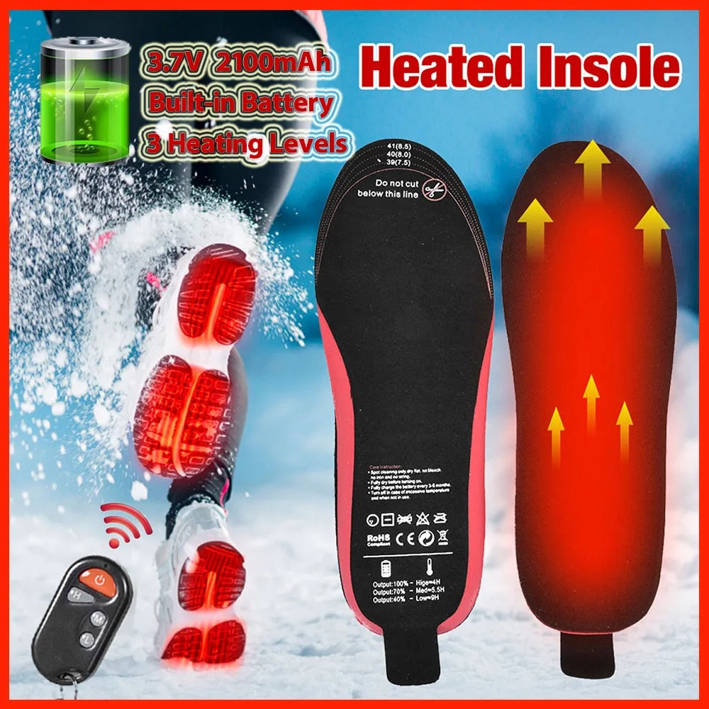 USB Electric Heated Shoe Insoles – Aurora-inin - Main Image