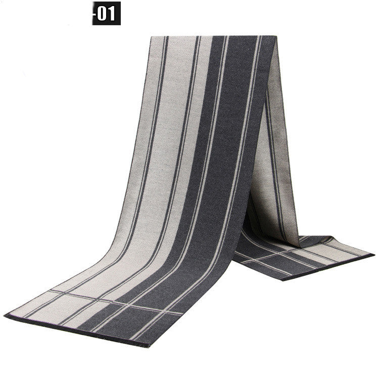 Men's Winter Faux Cashmere Scarf