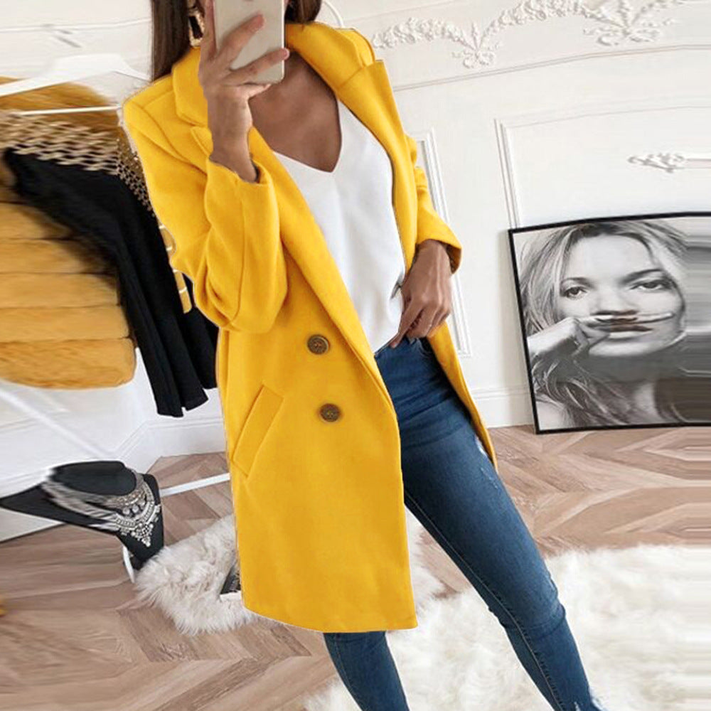 Slim Fit Women's Trench Coat