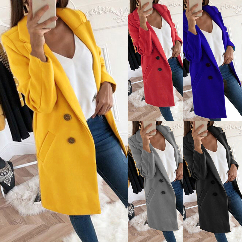 Slim Fit Women's Trench Coat