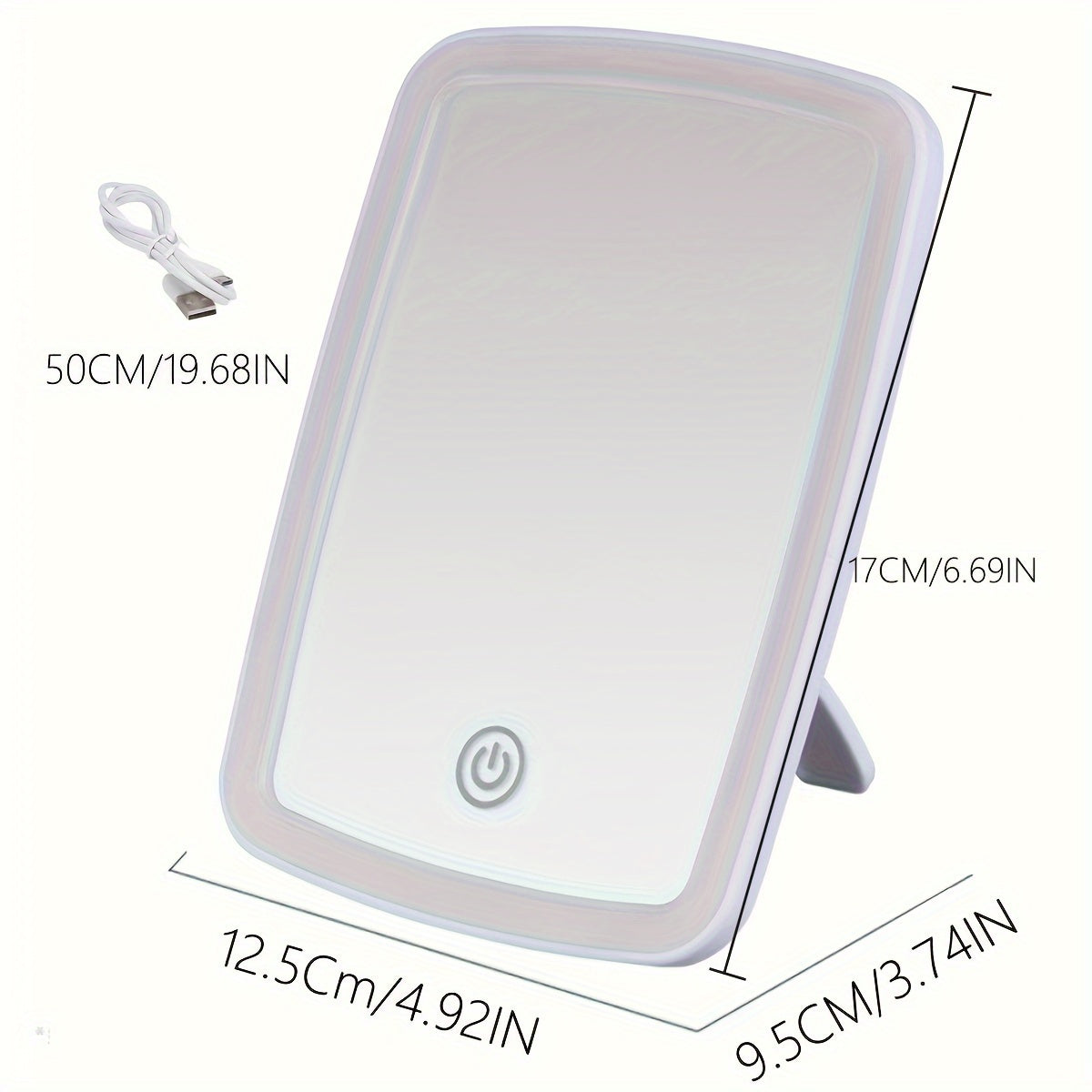 LED Makeup Mirror with Touch Sensor