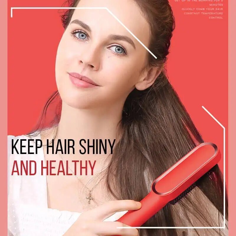 Negative Ion Hair Straightener Comb