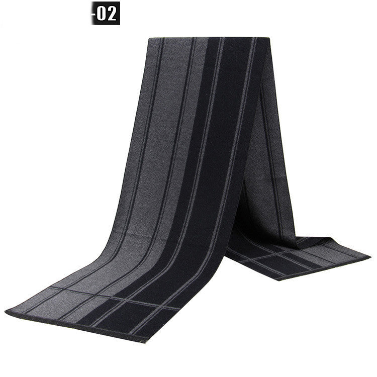 Men's Winter Faux Cashmere Scarf