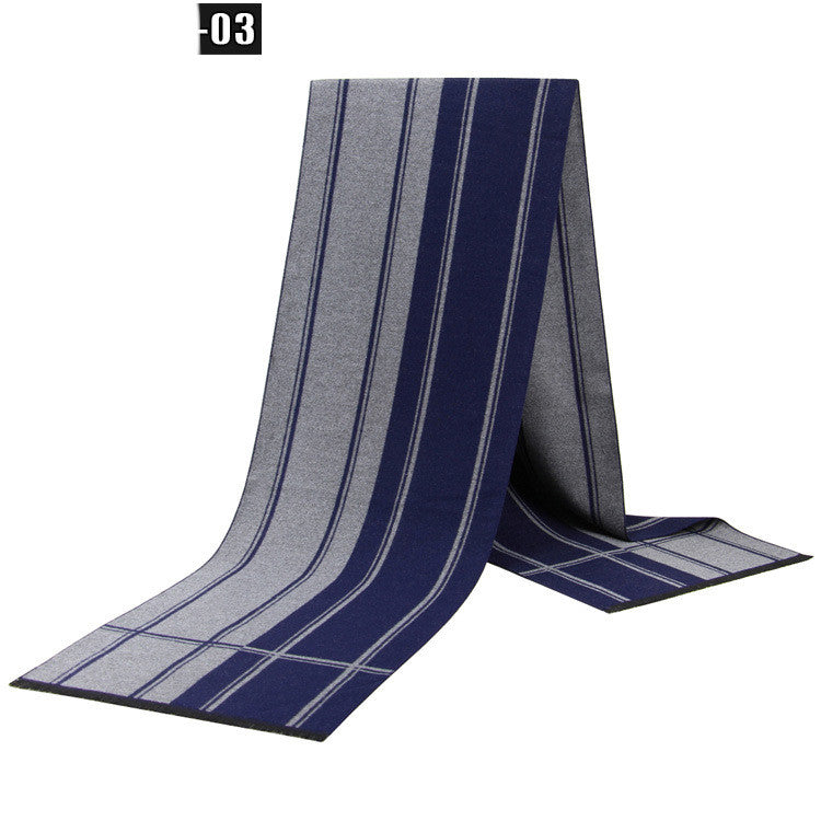 Men's Winter Faux Cashmere Scarf