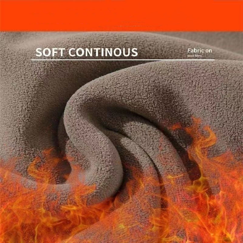 Double-faced Polar Fleece Cuffed Sweatpants