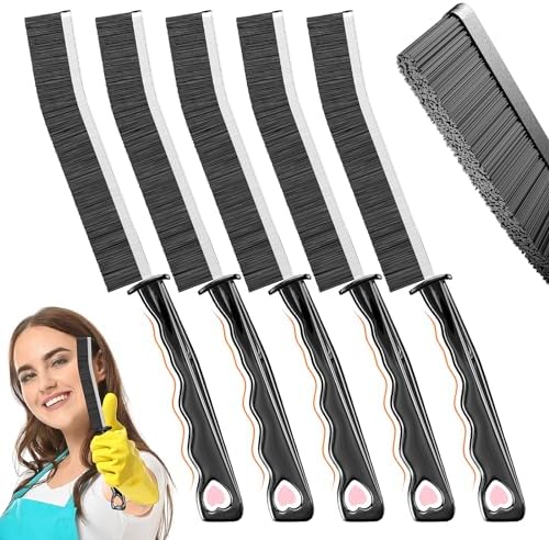 5 PCS Hard Bristle Crevice Cleaning Brush