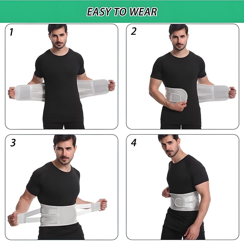 Sports Fitness Weightlifting Squat Belt Breathable Protection Fixed Steel Plate Support