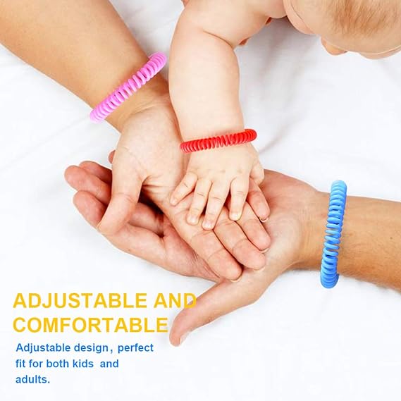 10 Pack Mosquito Bracelets, Mosquito Bracelets Outdoor for Adults and Kids