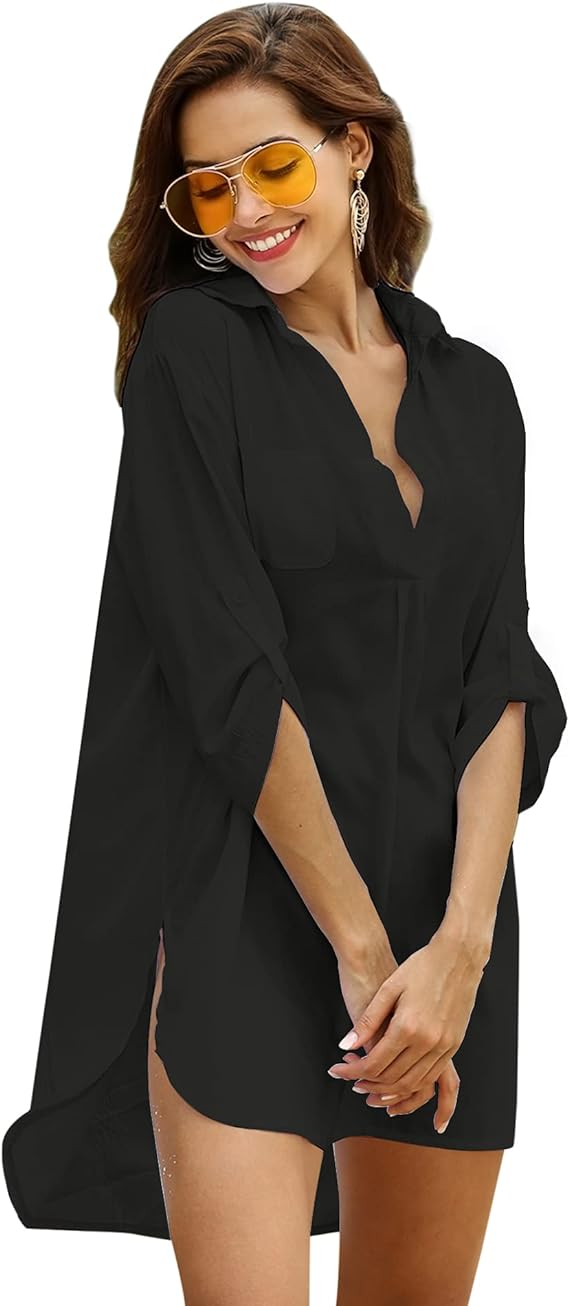 Women's Cover Ups for Swimwear Beach Shirt