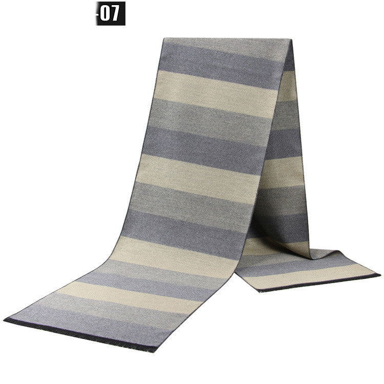 Men's Winter Faux Cashmere Scarf