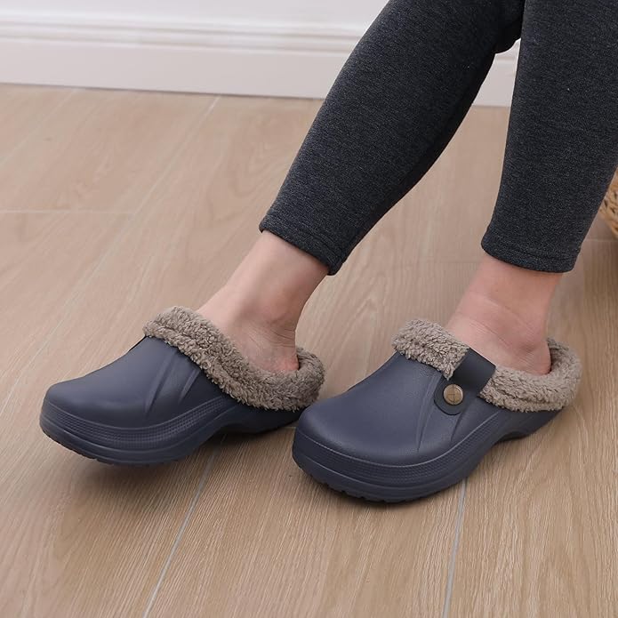 Waterproof Winter Fuzzy Slippers