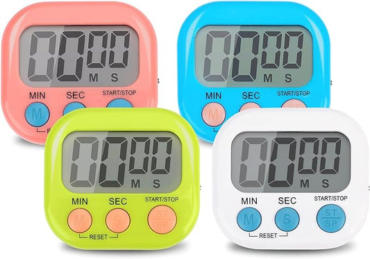 4-Piece Multi-Function Electronic Timer