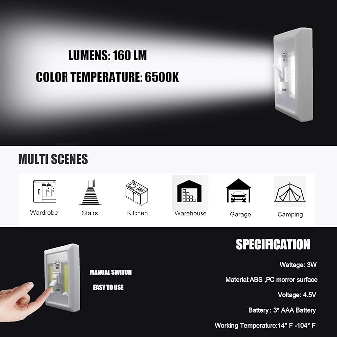 2 Pack LED Night Light