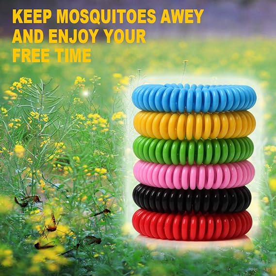 10 Pack Mosquito Bracelets, Mosquito Bracelets Outdoor for Adults and Kids