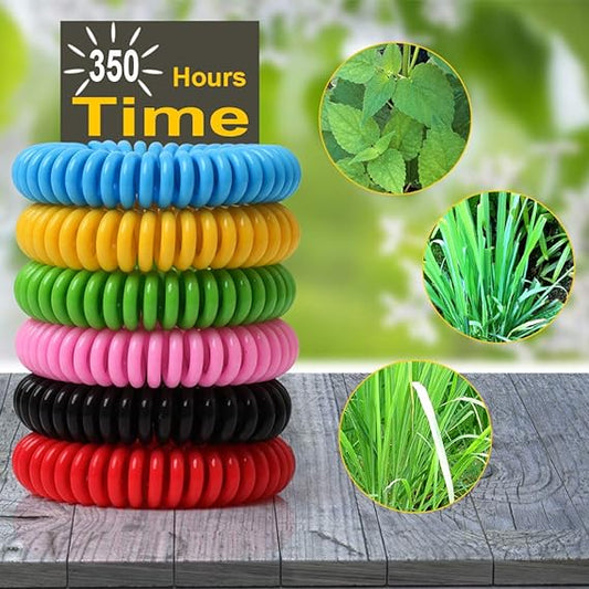 10 Pack Mosquito Bracelets, Mosquito Bracelets Outdoor for Adults and Kids