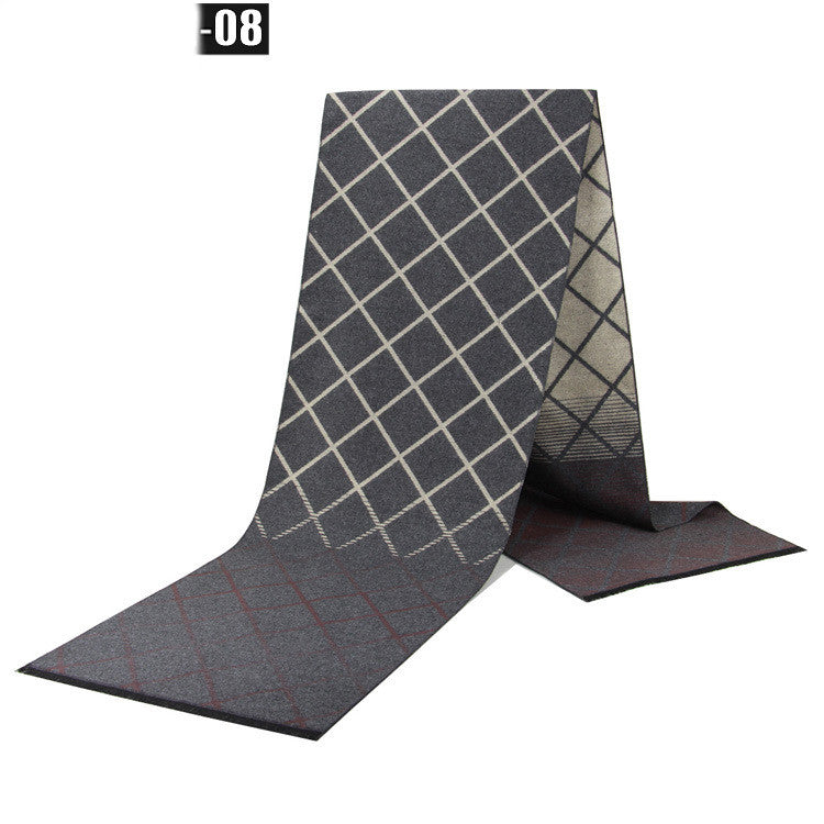 Men's Winter Faux Cashmere Scarf