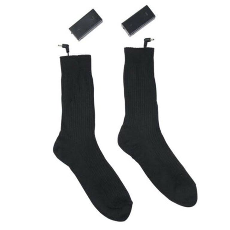 Heated Thick Crew Socks Battery Powered Heating Socks