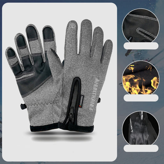 Unisex Winter Warm Outdoor Sport Waterproof Touch Screen Ski Gloves