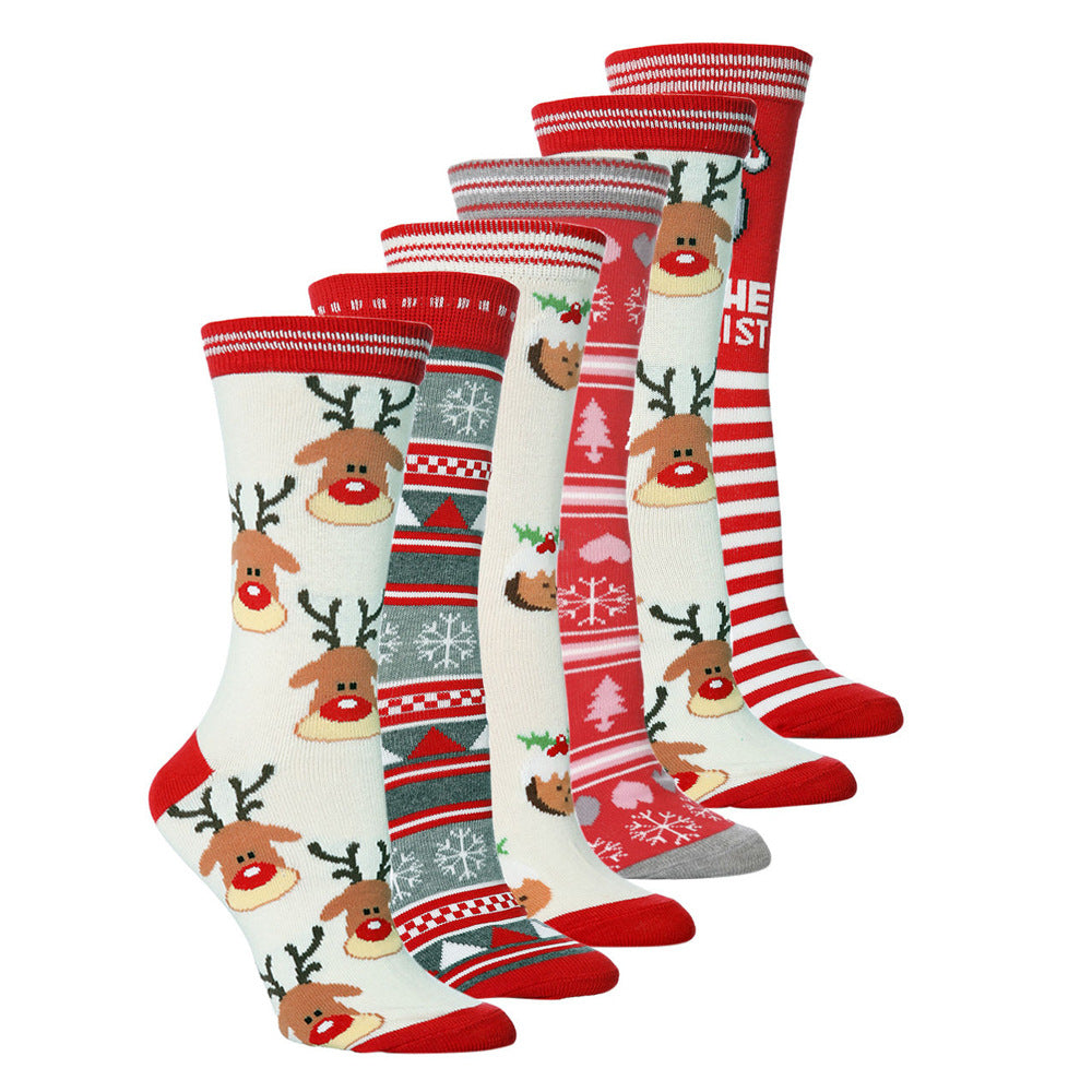 Unisex Cotton Christmas Socks