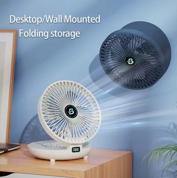 2 in 1 Desktop Wall Mounted Air Cooling Fan