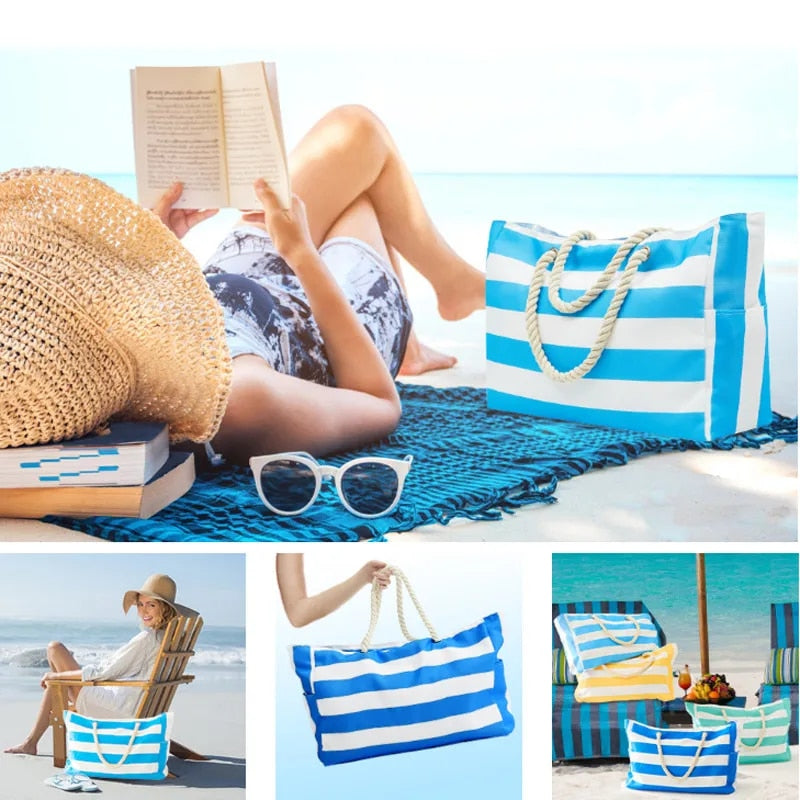 Large Beach Bags for Women Waterproof Beach Tote Bags