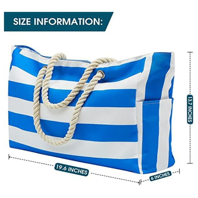 Large Beach Bags for Women Waterproof Beach Tote Bags