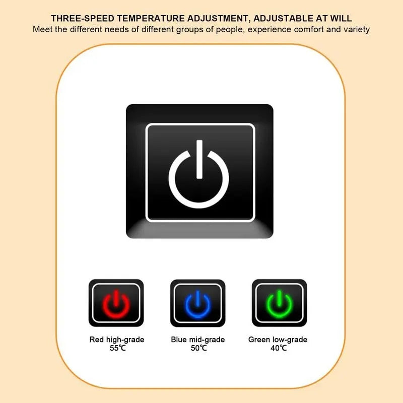 Lightweight USB Electric Heated Vest Jacket Washable With 3 Heating Zones