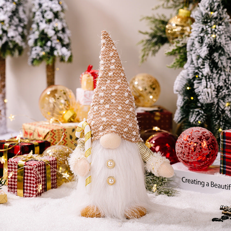 Set of 2 Light Up Christmas Gnomes