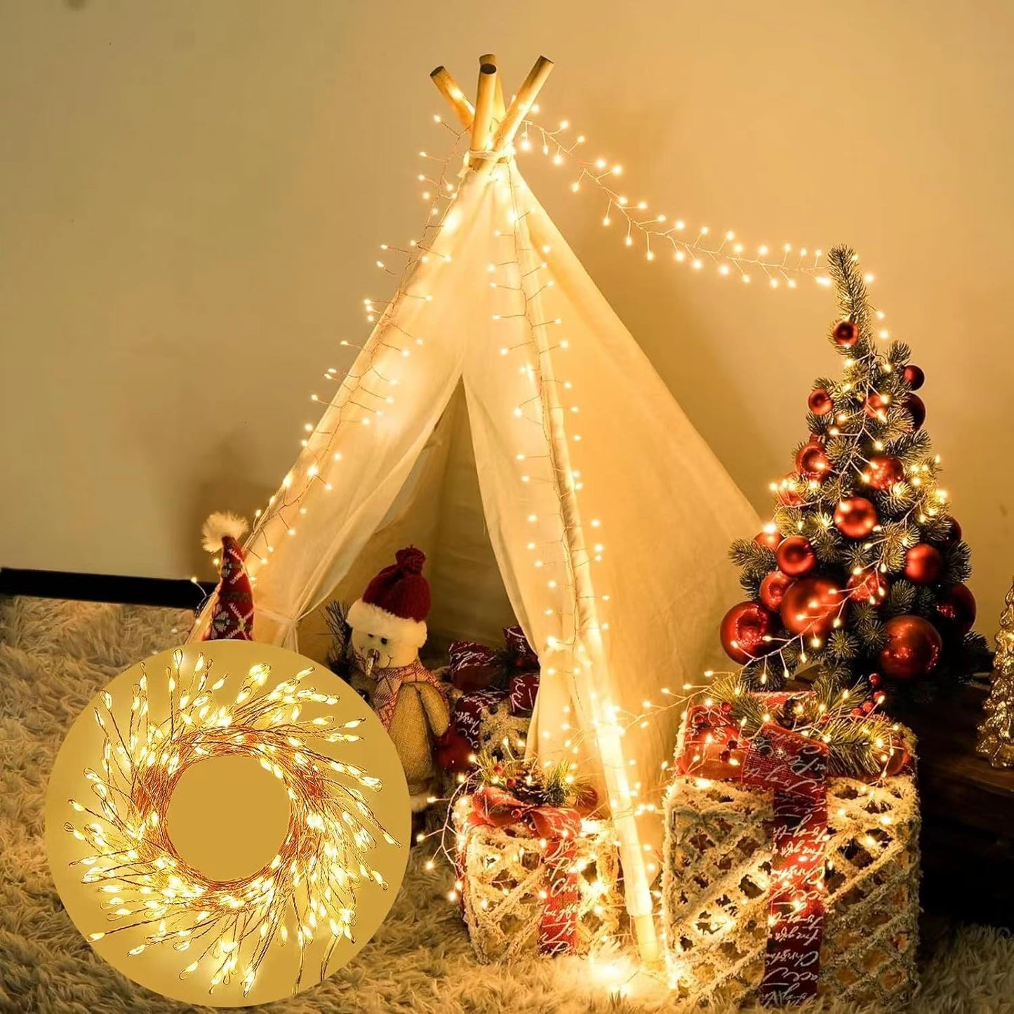 Christmas LED Copper Wire Lights