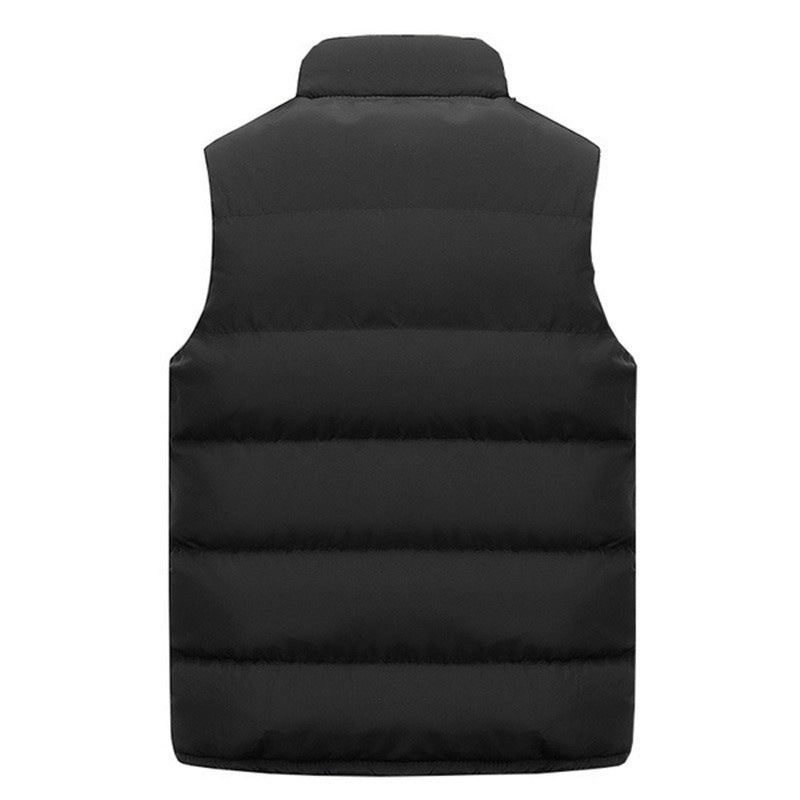 Winter Fashion Down Vest Men's Sleeveless Cotton Vest