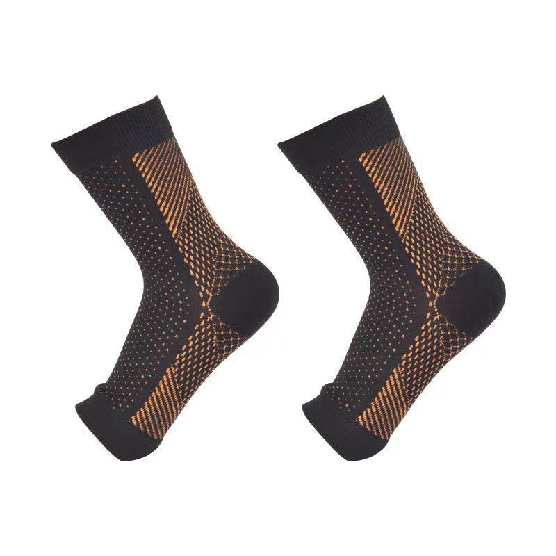 5 Pair Sports Protective Compression Fitness Open-toe Socks