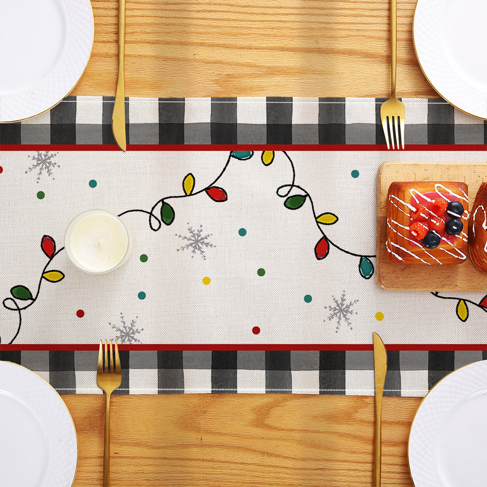 Printed Dining Table Mat Christmas decoration