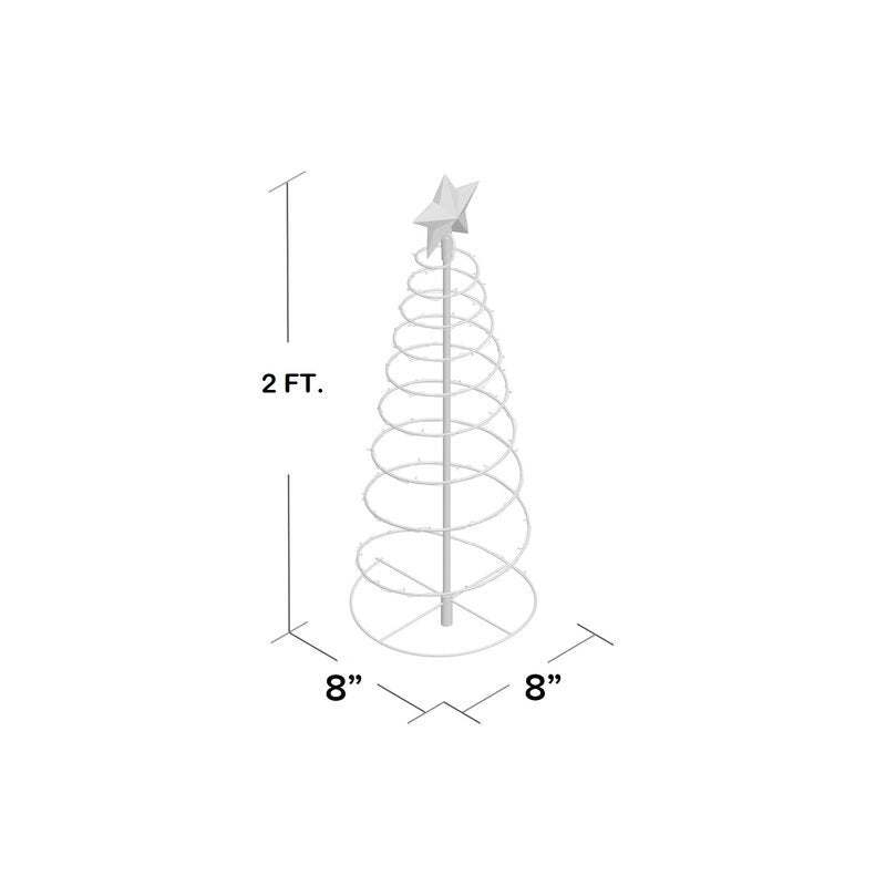 Solar LED Stand Christmas Tree Light Outdoor Garden