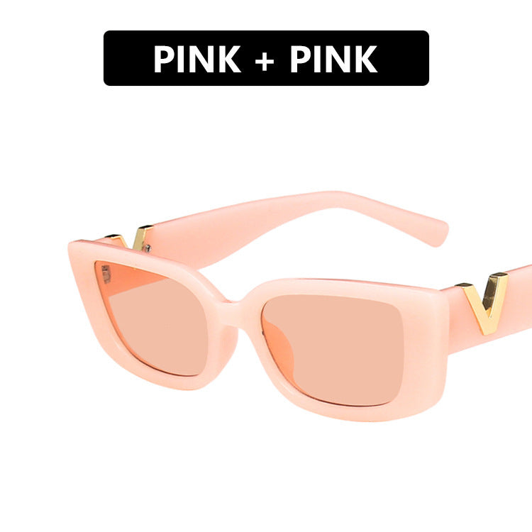 V Small Frame Fashionable Sunglasses