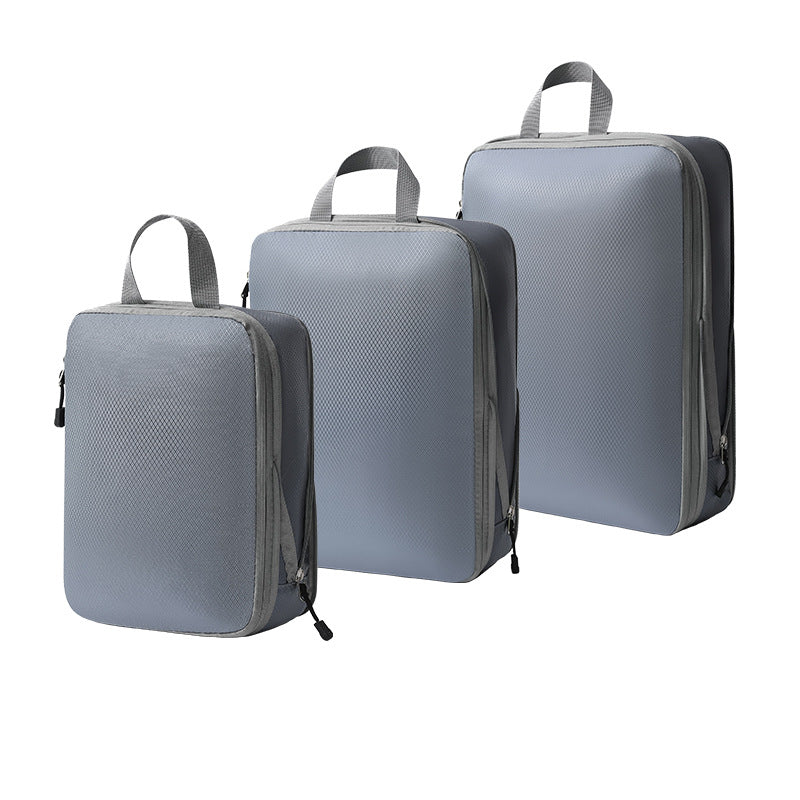 Travel storage bag compression 3-piece set