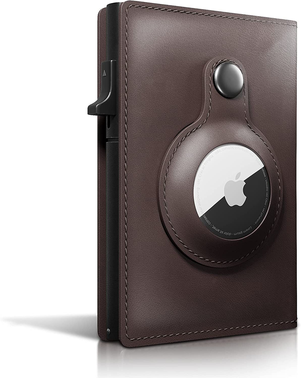 Metal Genuine Leather RFID Aluminum Alloy Card Holder