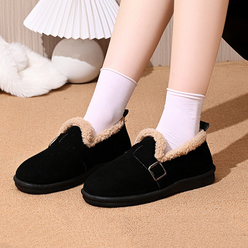 New Winter  Women's Warm Plush Snow Boots