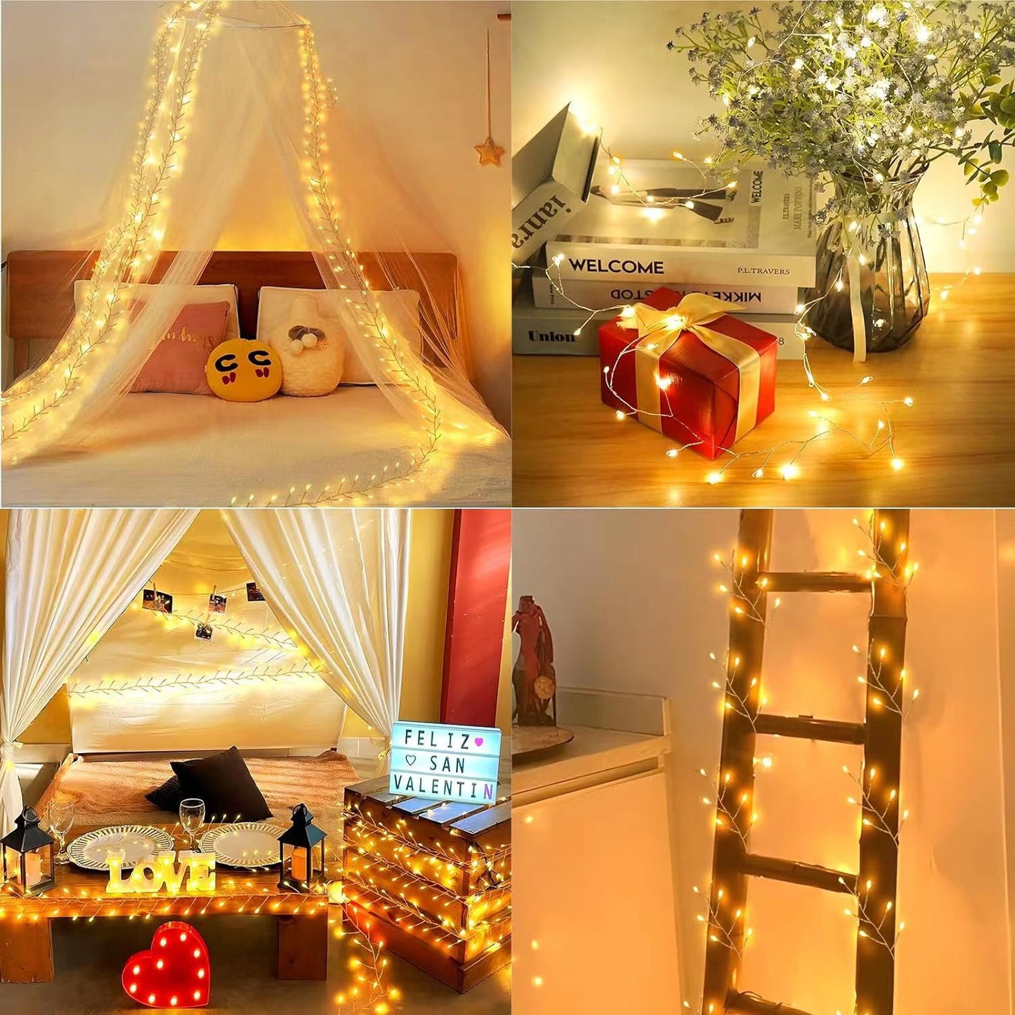 Christmas LED Copper Wire Lights