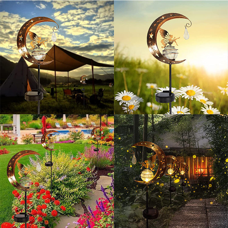 Solar Fairy Moon Solar Decorative LED Light