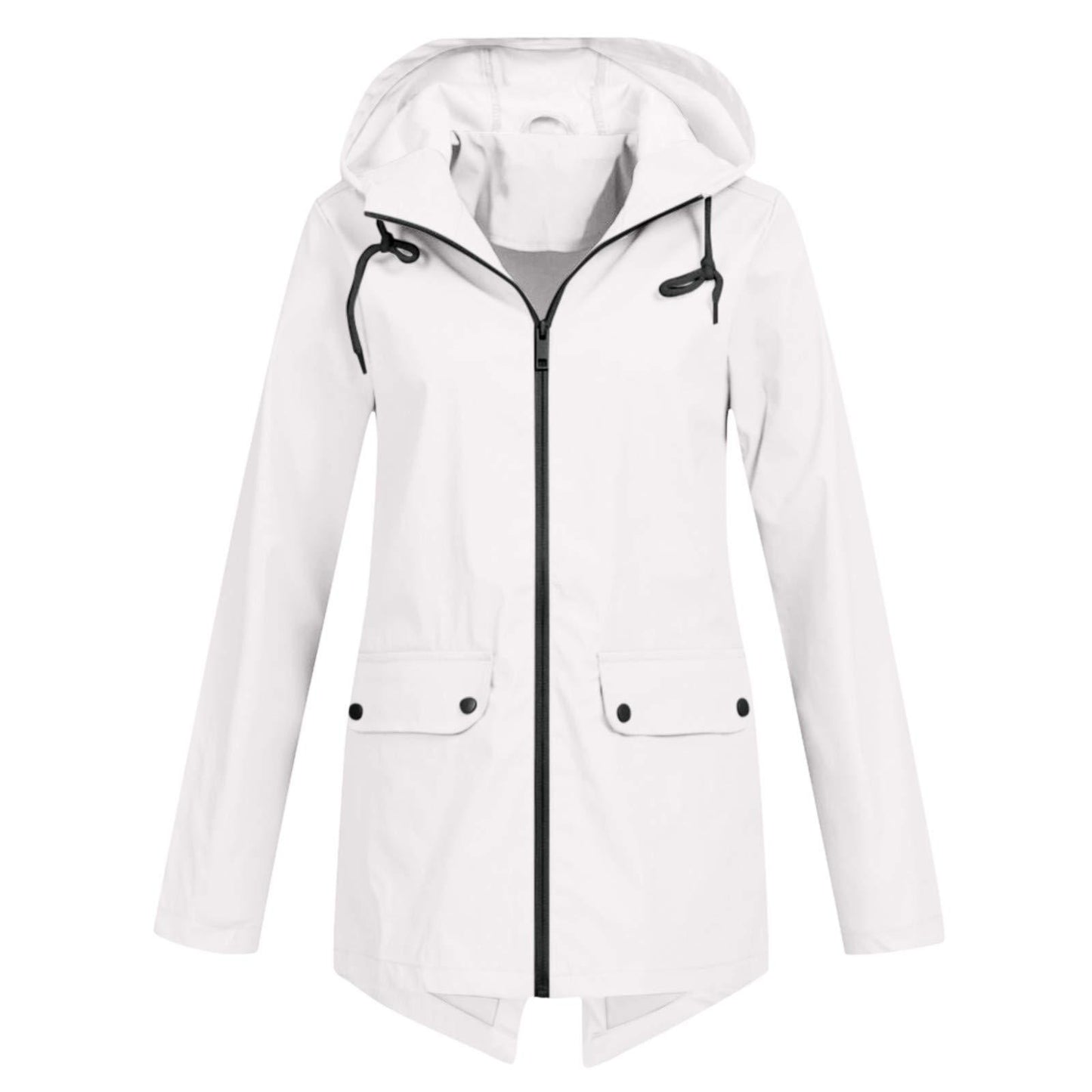 Women's Lightweight Hooded Raincoat