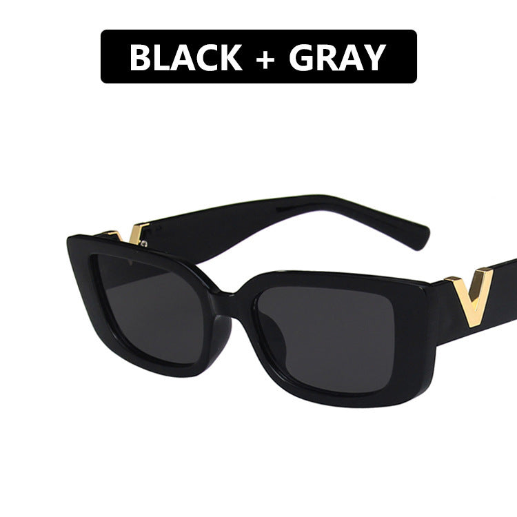 V Small Frame Fashionable Sunglasses