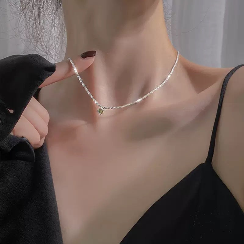 Elegant Cubic Zirconia Necklace