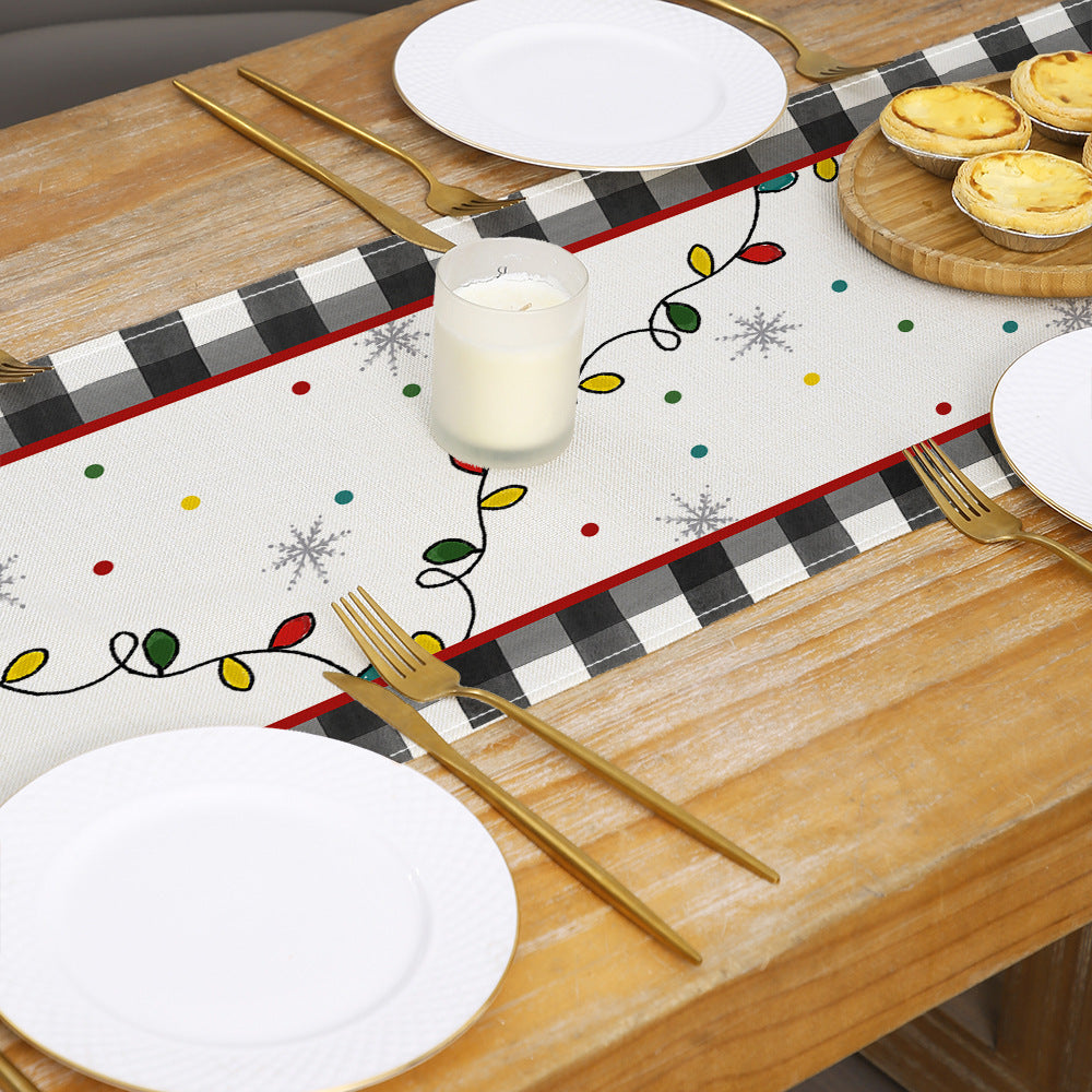 Printed Dining Table Mat Christmas decoration