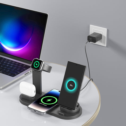 4  In 1 Wireless Charger Stand Pad