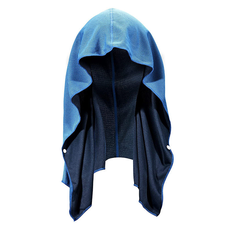 Quick Drying Sports Towel U-shaped Hoodie Cooling Towel