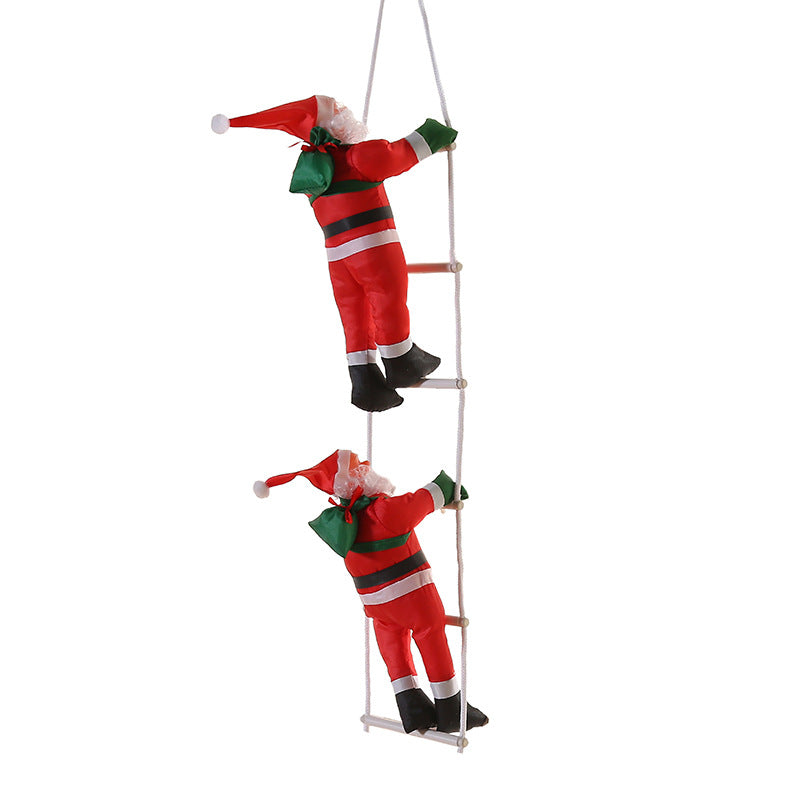 Christmas Doll Ladder Window Display Pendant