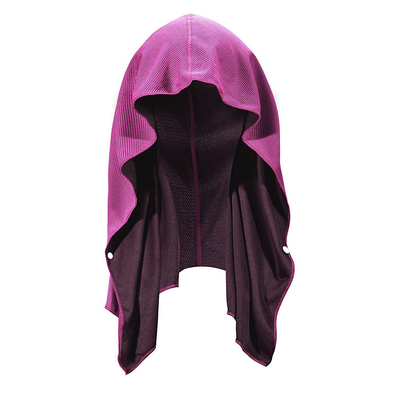 Quick Drying Sports Towel U-shaped Hoodie Cooling Towel